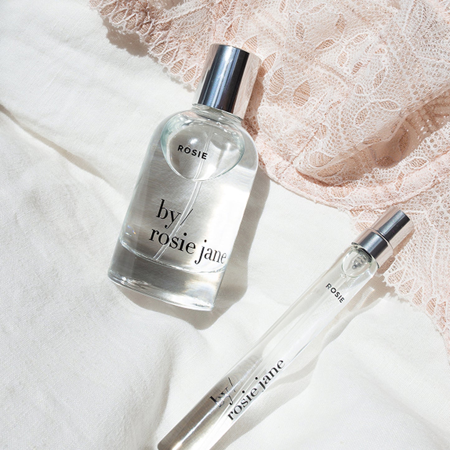 Rosie perfume and rosie travel spray
