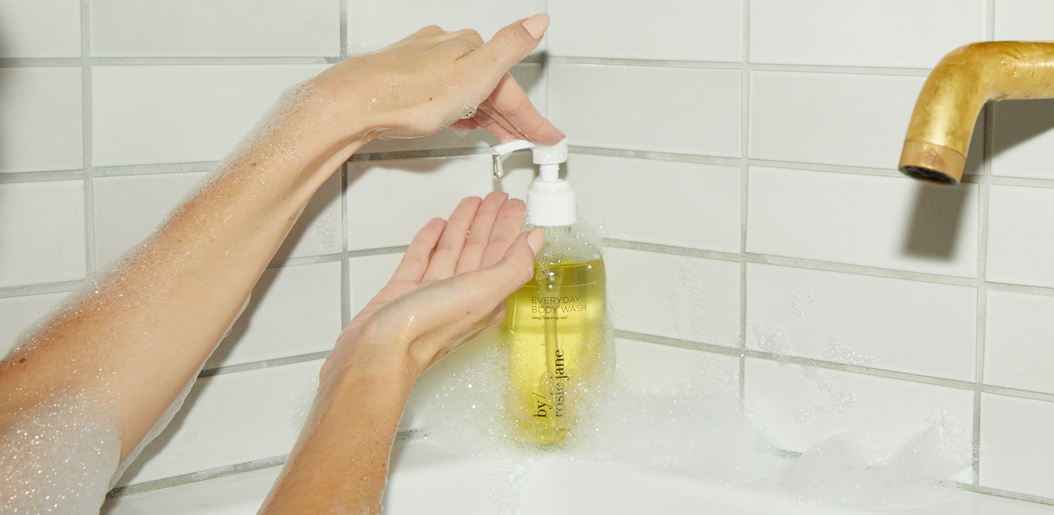 Body Wash in the bath