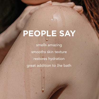people say calm body oil  is amazing