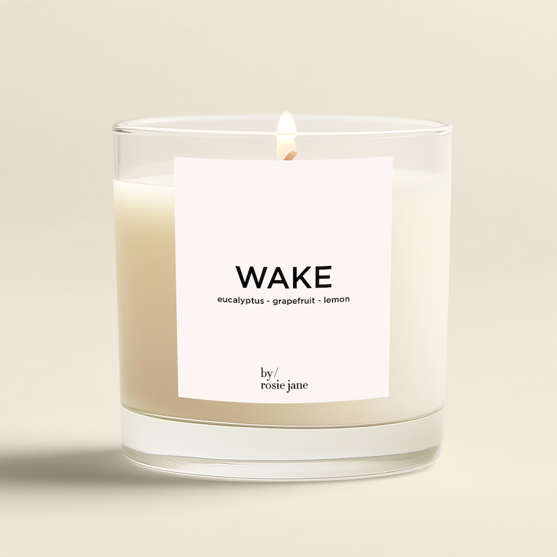 wake candle 30hr burn time