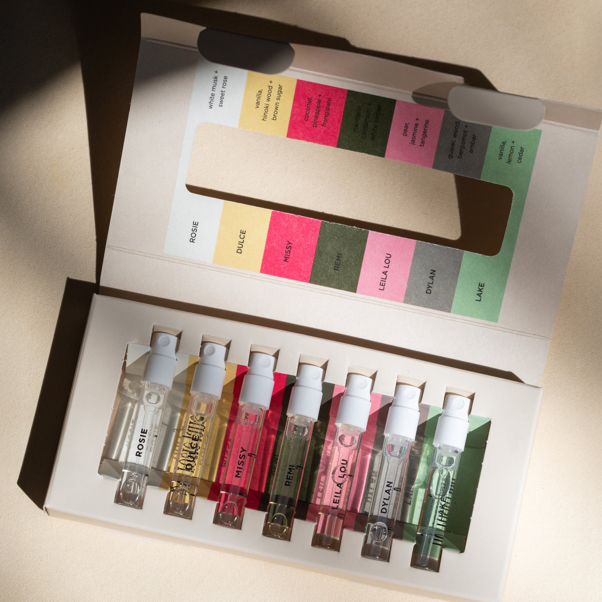 discovery set open on a counter