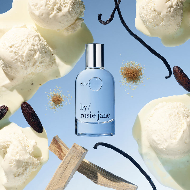 Dulce perfume, vanilla ice cream, vanilla bean, brown sugar, tonka bean