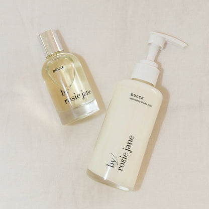 Dulce perfume  and Dulce body milk 