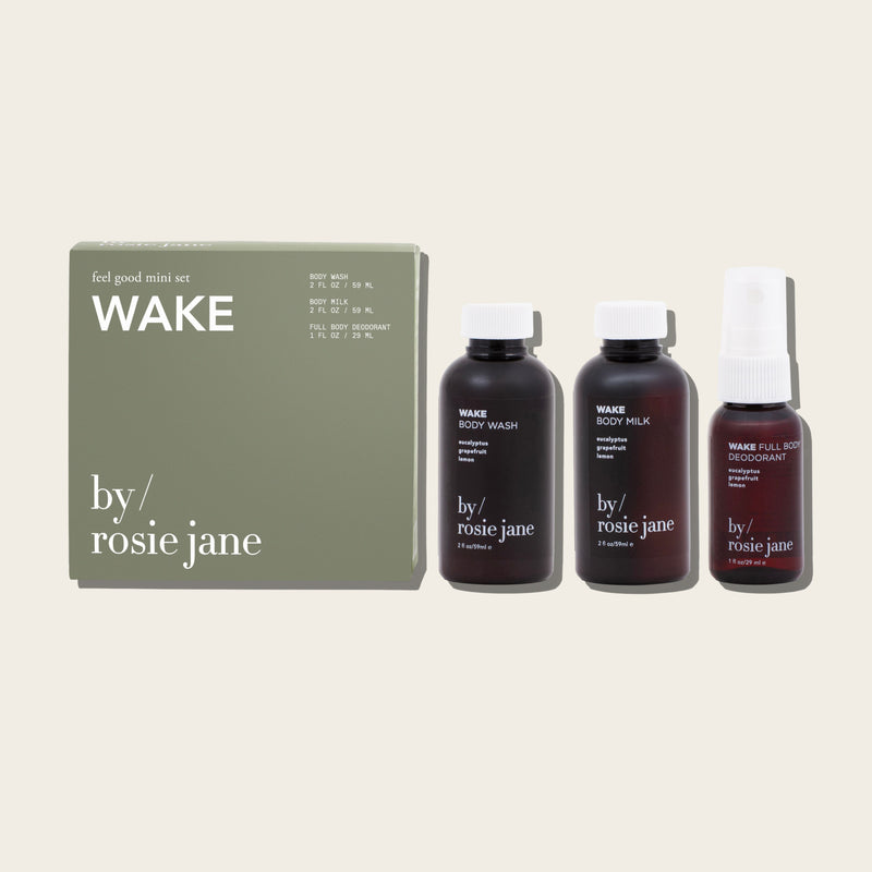LIMITED EDITION WAKE FEEL GOOD MINI SET