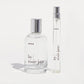 Home + Away Set featuring a 50ml and 10ml Eau de Parfum, ideal for daily use and travel, displayed side by side.