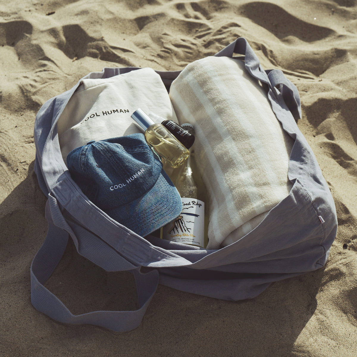 BIGGEST OVERSIZED DENIM TOTE