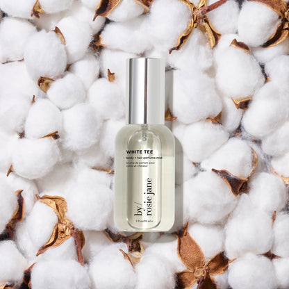 WHITE TEE BODY + HAIR MIST TRAVEL SIZE