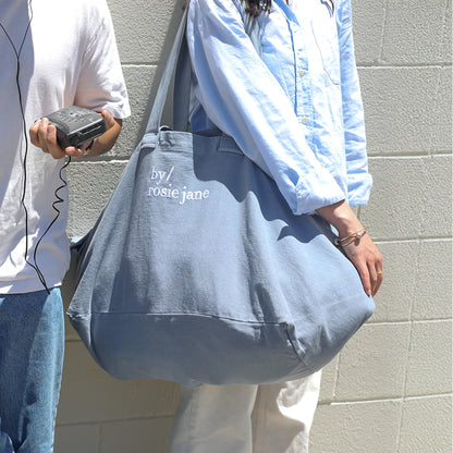 BIGGEST OVERSIZED DENIM TOTE
