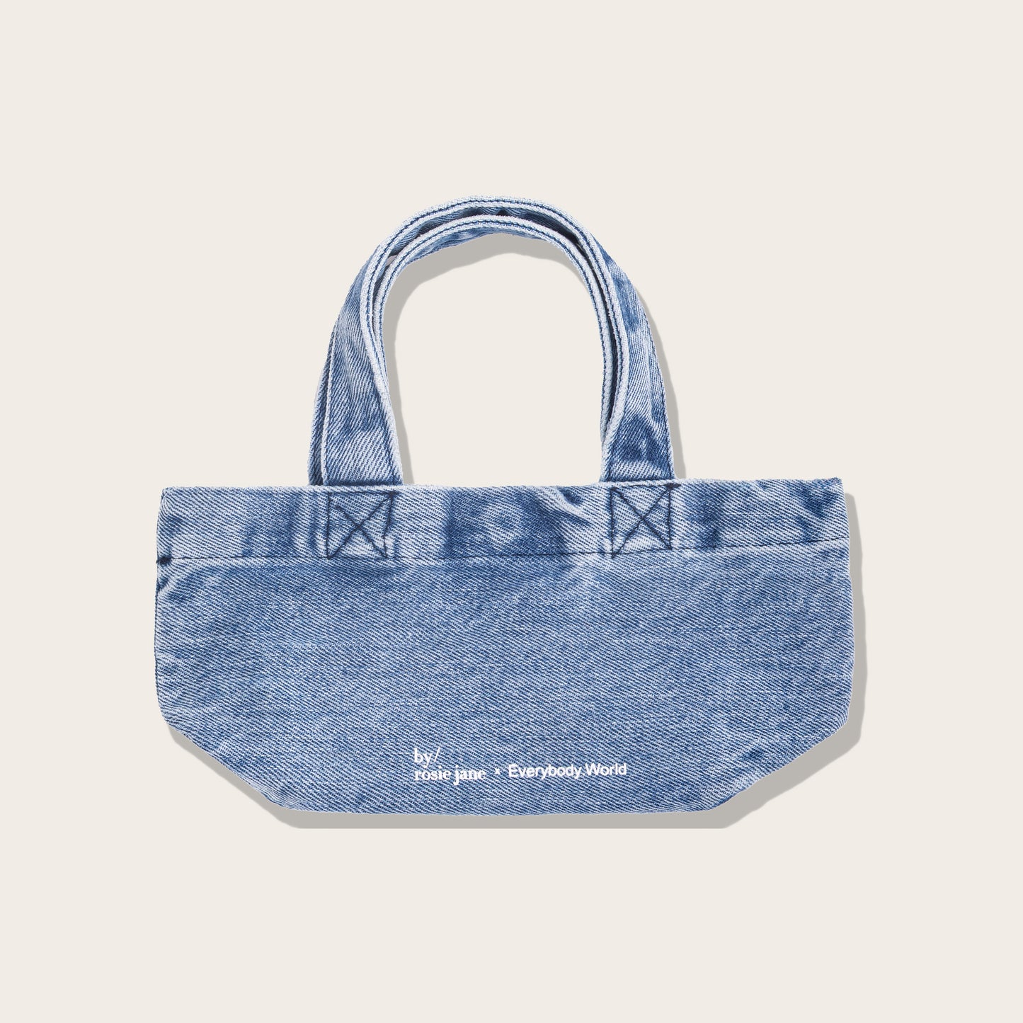 CUTEST LITTLE DENIM TOTE b/rj x Everybody.World Tote
