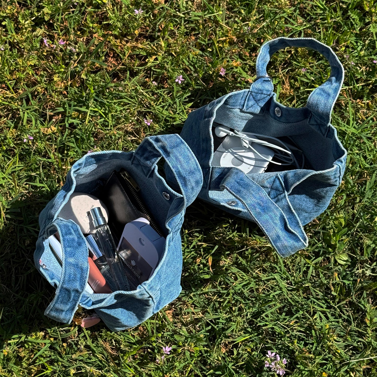 CUTEST LITTLE DENIM TOTE b/rj x Everybody.World Tote