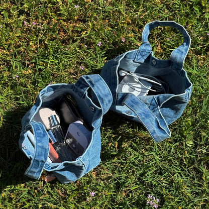 CUTEST LITTLE DENIM TOTE b/rj x Everybody.World Tote