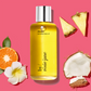 Missy body oil notes of coconut, pineapple, frangipani and mandarin