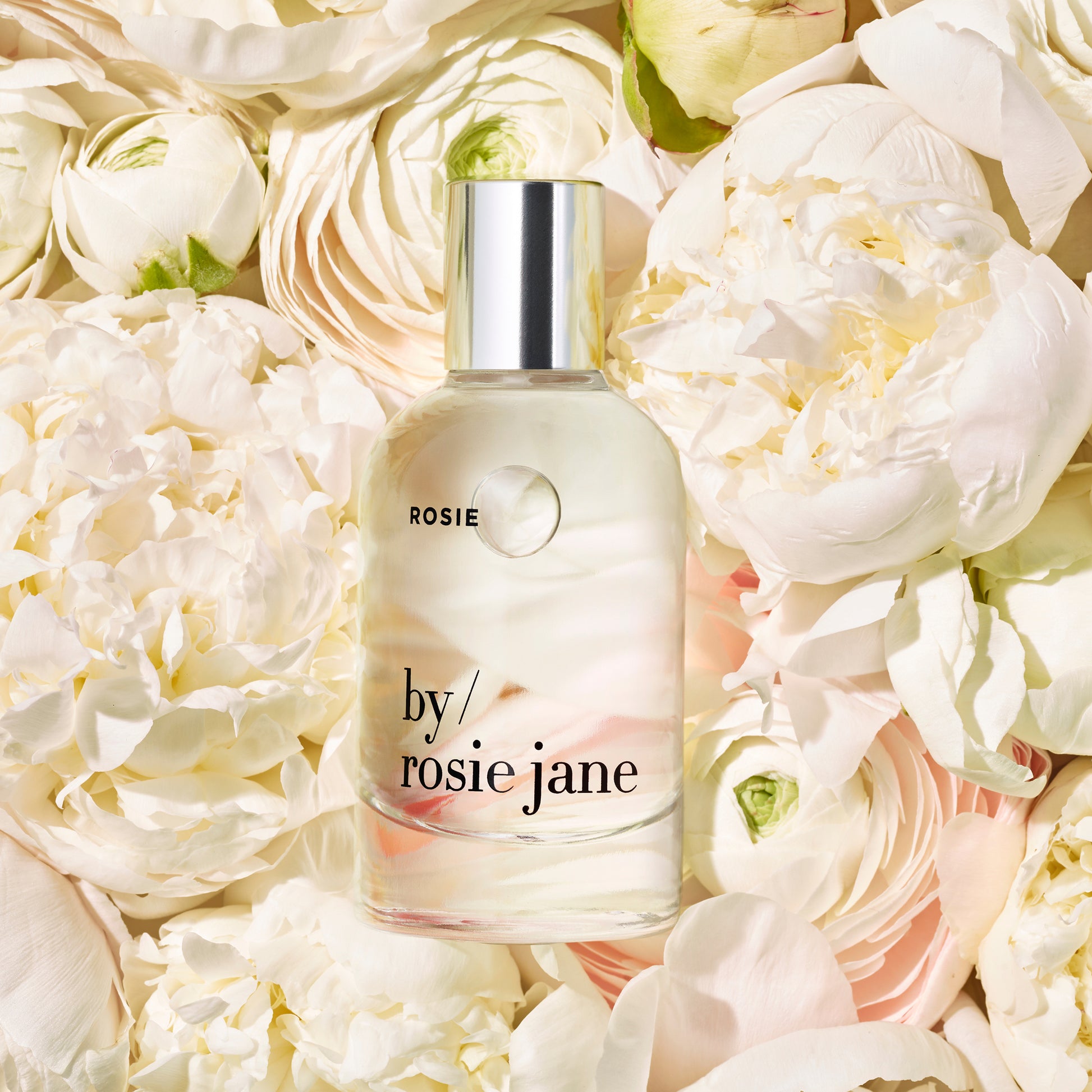 Rosie perfume on roses 