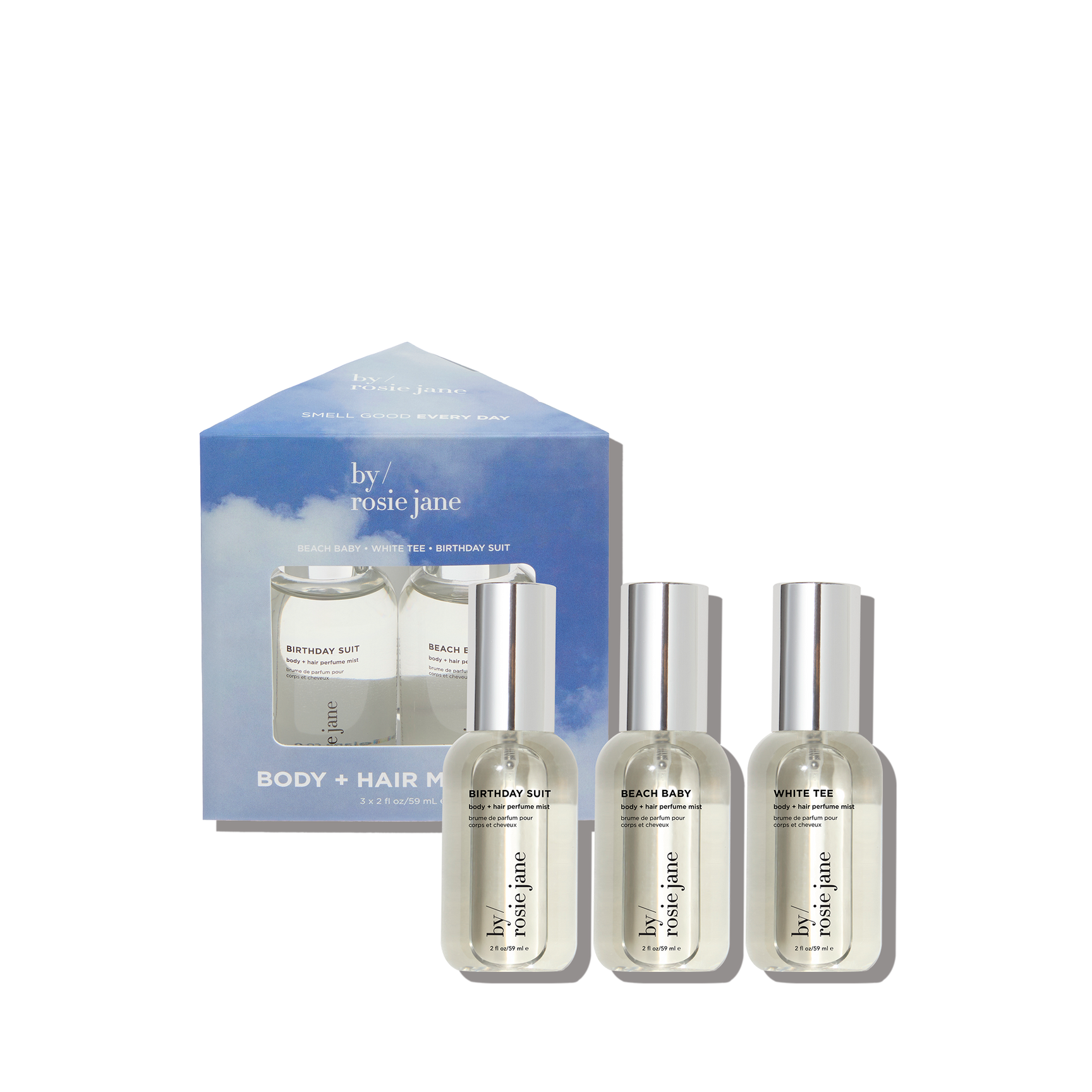 BODY + HAIR MIST MINI TRIO