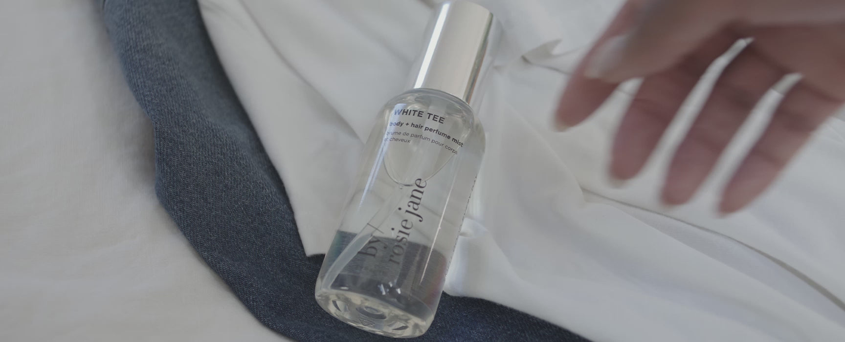 white tee body mist mood video with music only