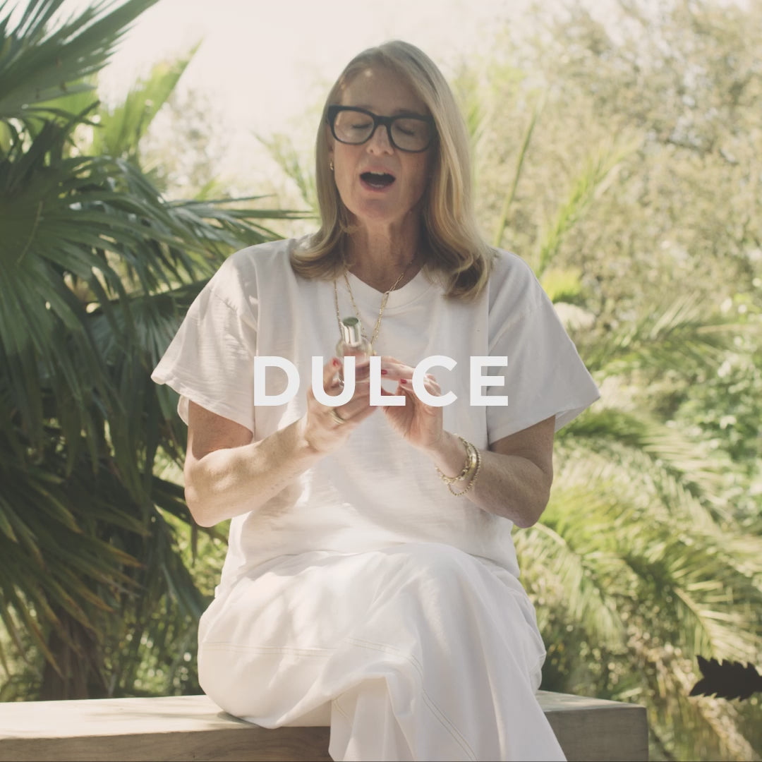 Rosie, founder of BRJ describes the inspiration behind Dulce. 90s baby, creamy vanilla, brown sugar, hinoki wood. 