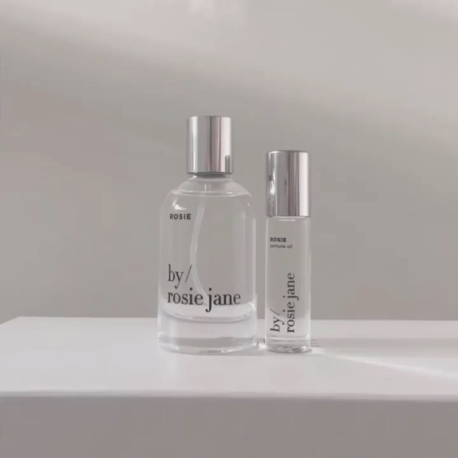 video of eau de parfum + perfume oil