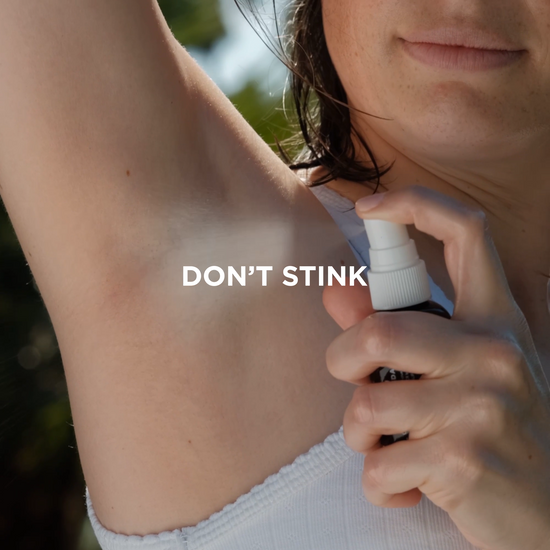 wake deo video showing the spray